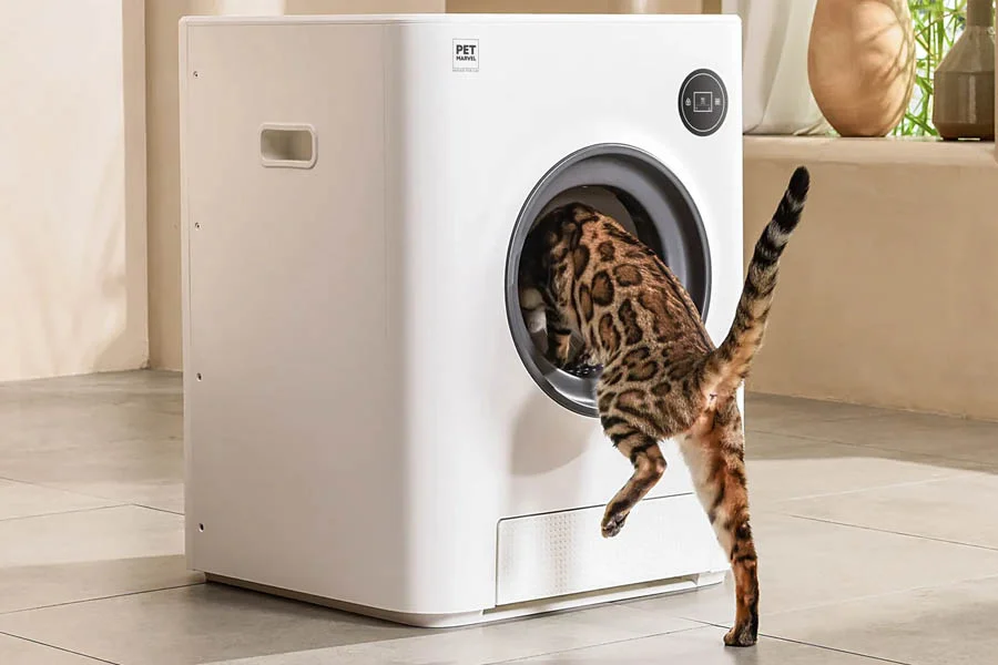 robot cat litter box