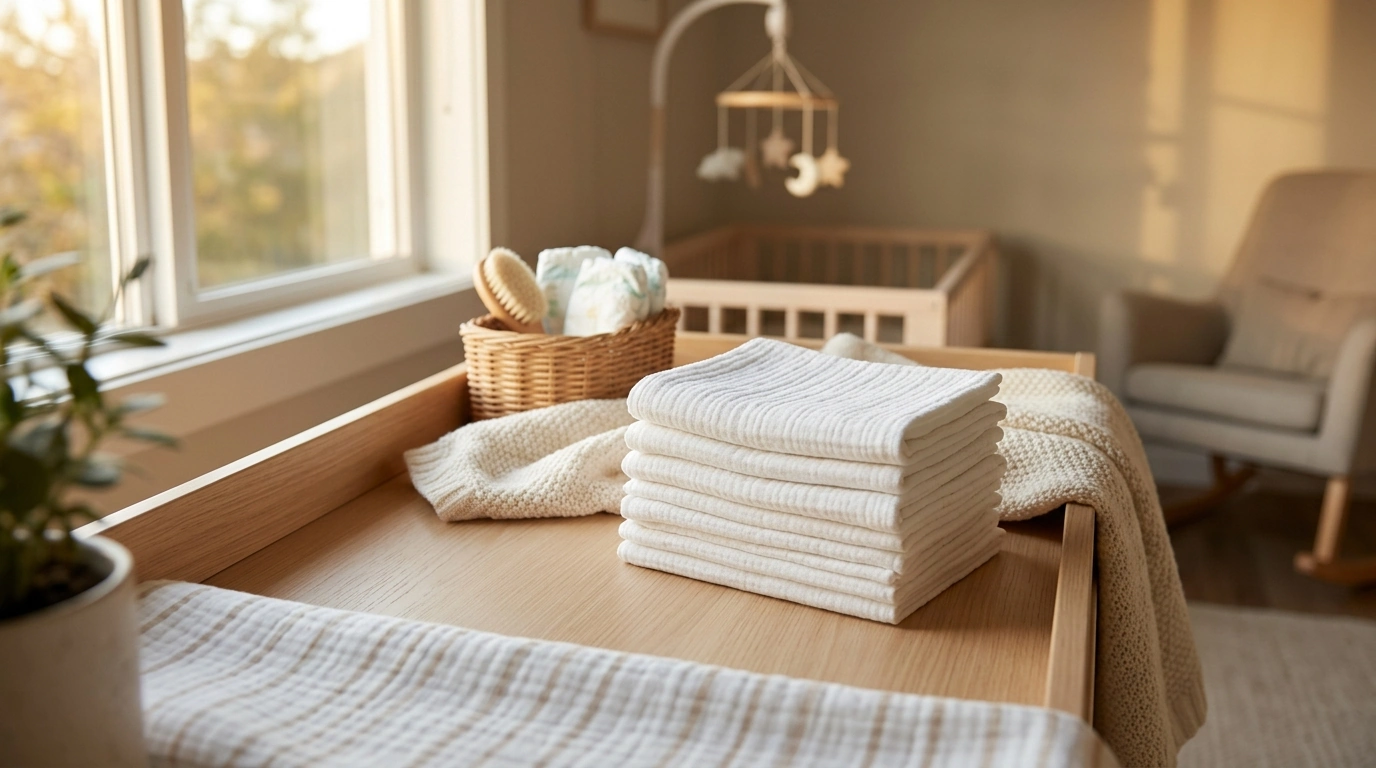 Cotton Gauze Handkerchiefs: Safe for Newborn Skin?